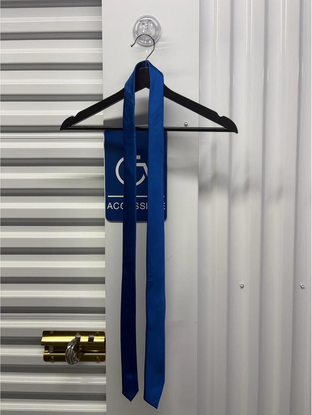 KissTies KissTies Royal Blue Silk Men’s Necktie